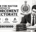 Lawyer For Matter Pertain To Enforcement Directorate